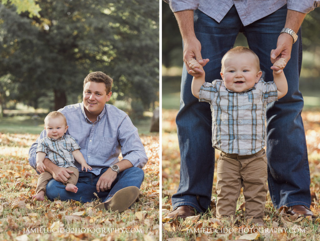 daddy and me, father son portrait, natural portraits, baby details, family photography, charlotte family photographer, fall mini session