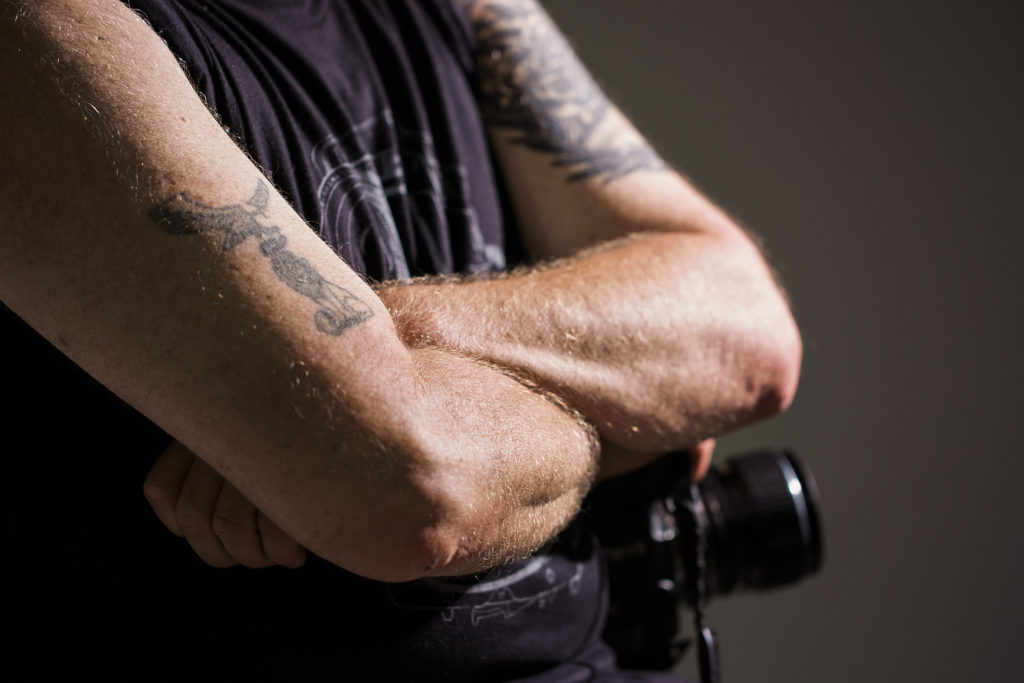 detail of arm tattoo