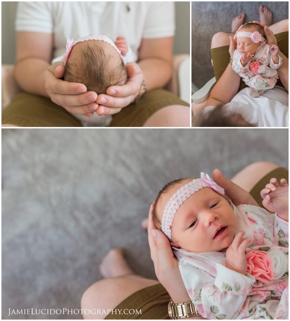 lifestyle details, father daughter photography, newborn lifestyle photography, family photography