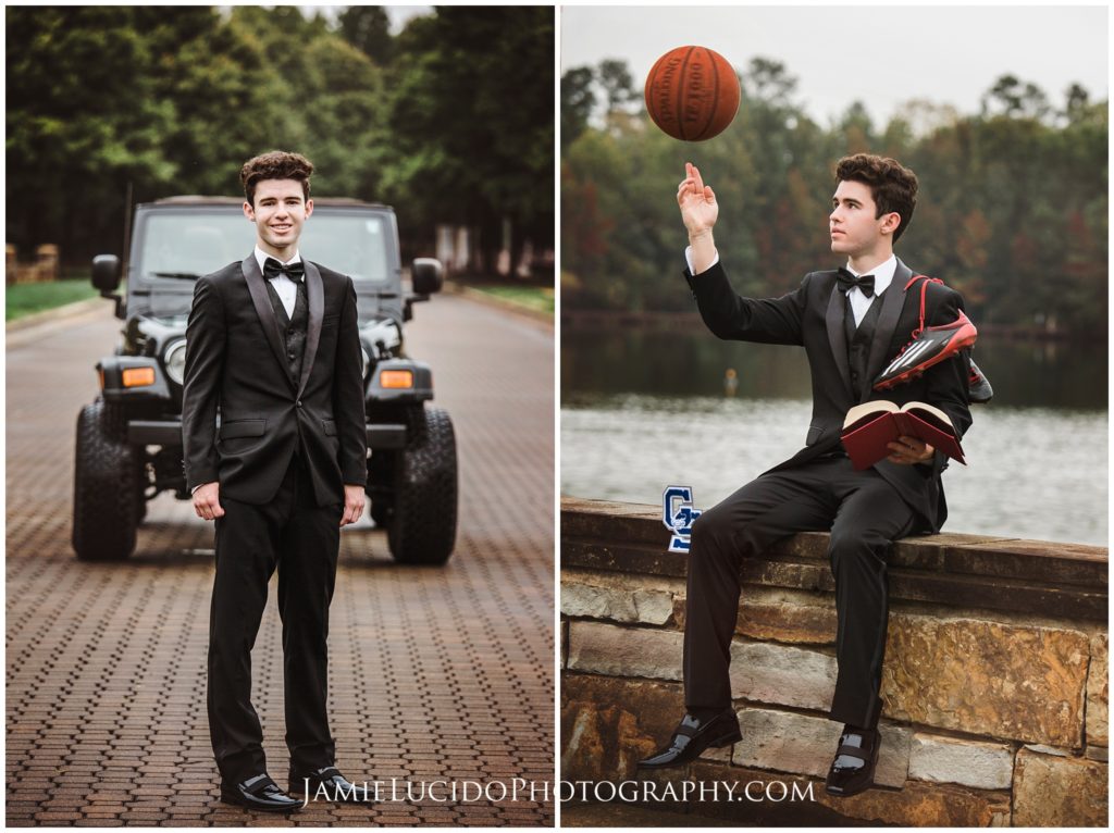 senior portrait with car, senior portrait basketball, senior pinterest, portrait photography, creative portraits