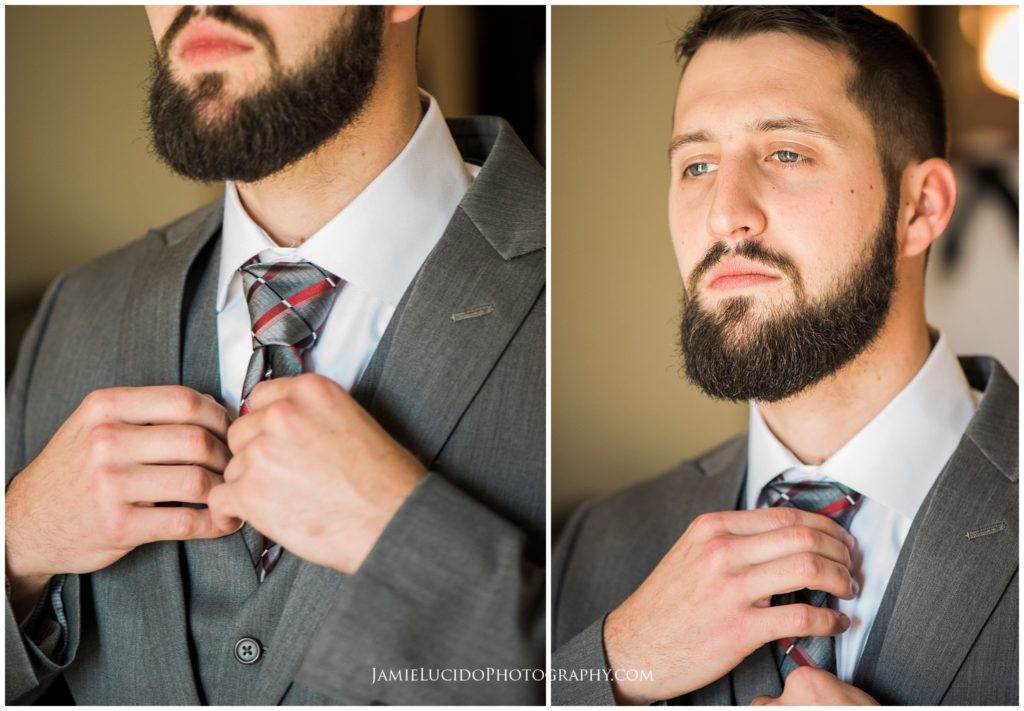 groom, getting dressed, groom details