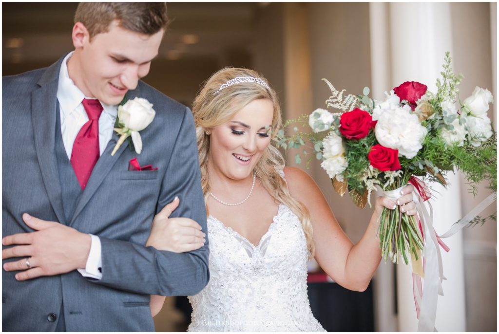 bride and groom entrance, wedding reception, joyful wedding