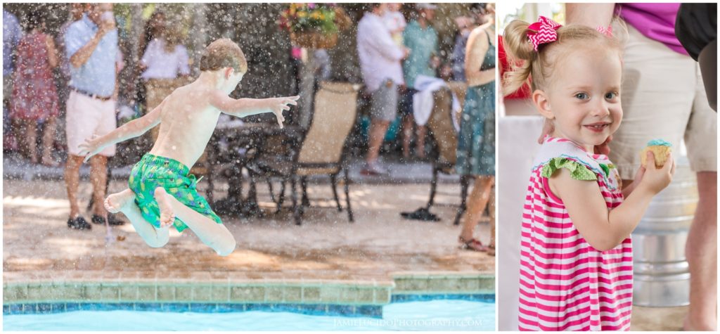 pool party, birthday party, event photography