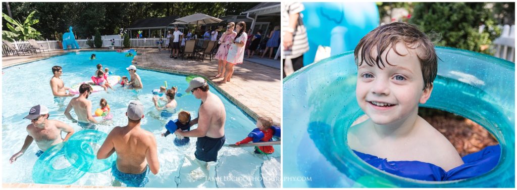 pool party, birthday pool party, charlotte photographer, charlotte family photography, real life photography