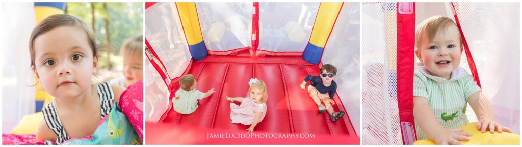 bouncy house, birthday fun, toddlers