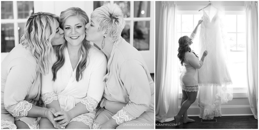 mother and bride, sister and bride, bride and dress, wedding documentary, wedding photography