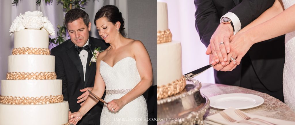 wedding cake, bride and groom, cake cutting, kathy allen