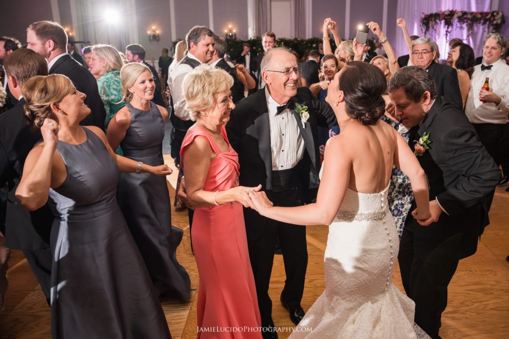 parents of the bride, bride dancing, reception dancing