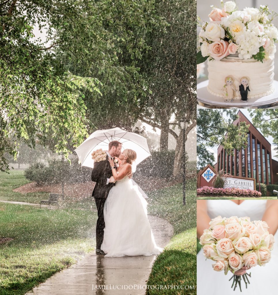 rain on wedding day, wedding day supersitions, charlotte wedding photographer, charlotte engagement photographer, rain on a wedding day, frozen rain
