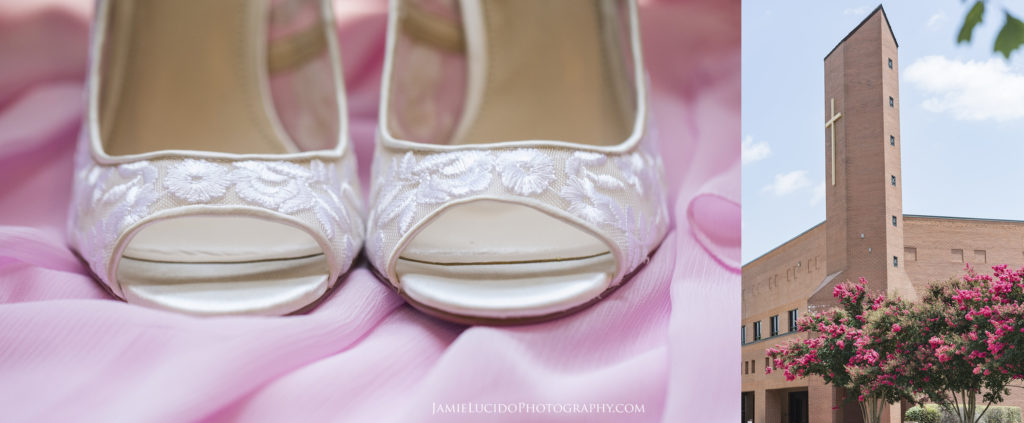 wedding shoes, st gabriel charlotte