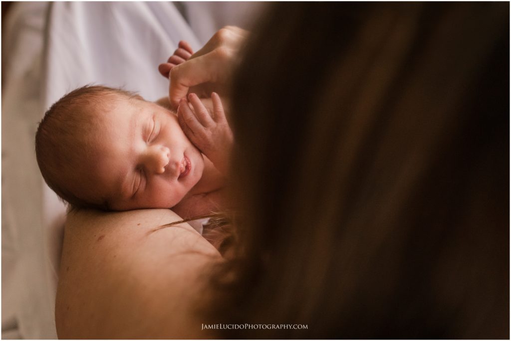newborn baby, hospital photography