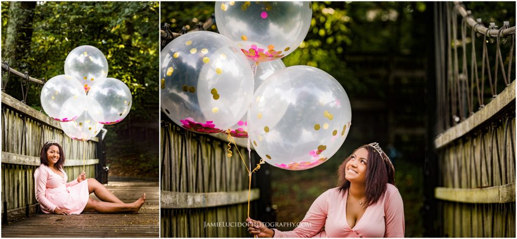 balloons and birthdays, balloon portrait